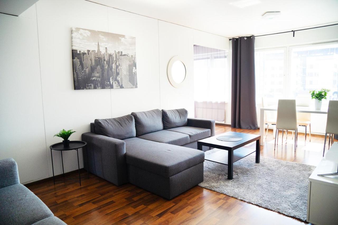 Oulu City Center 4-Room Apartment Parking Exteriér fotografie